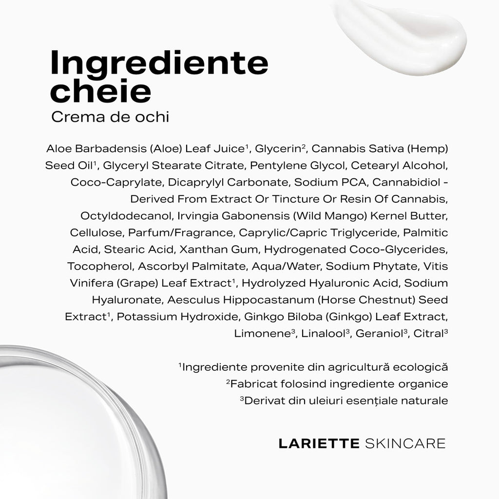 Eye Cream with 1% Cannabidiol, 15 ml