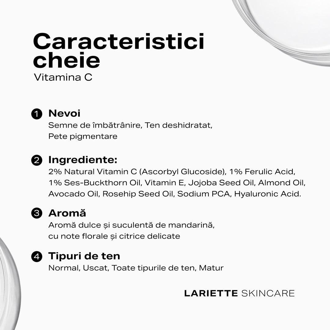 Natural Vitamin C Serum 2%, 30 ml